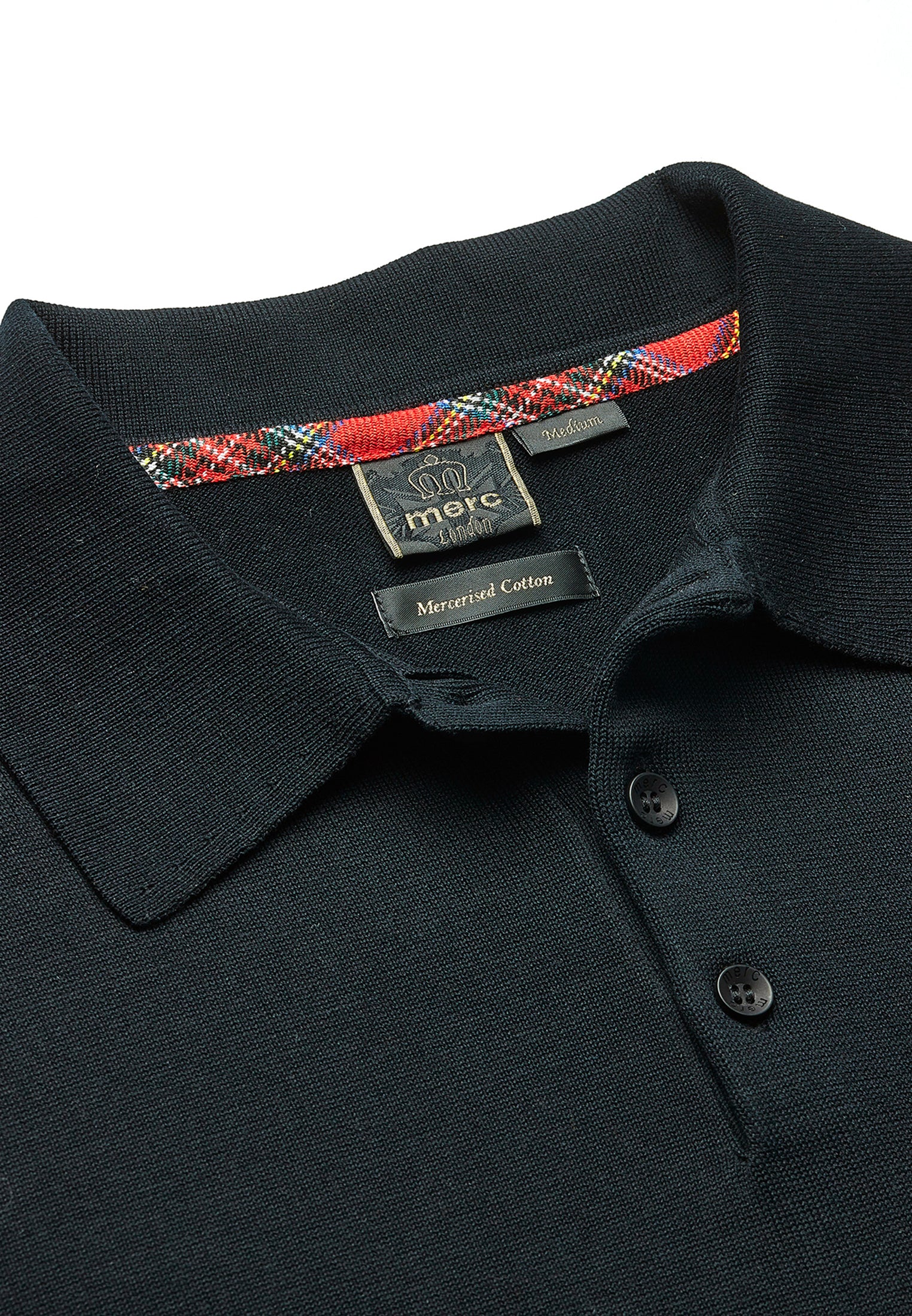 Archie Mercerised Cotton Knit Polo - Image 13
