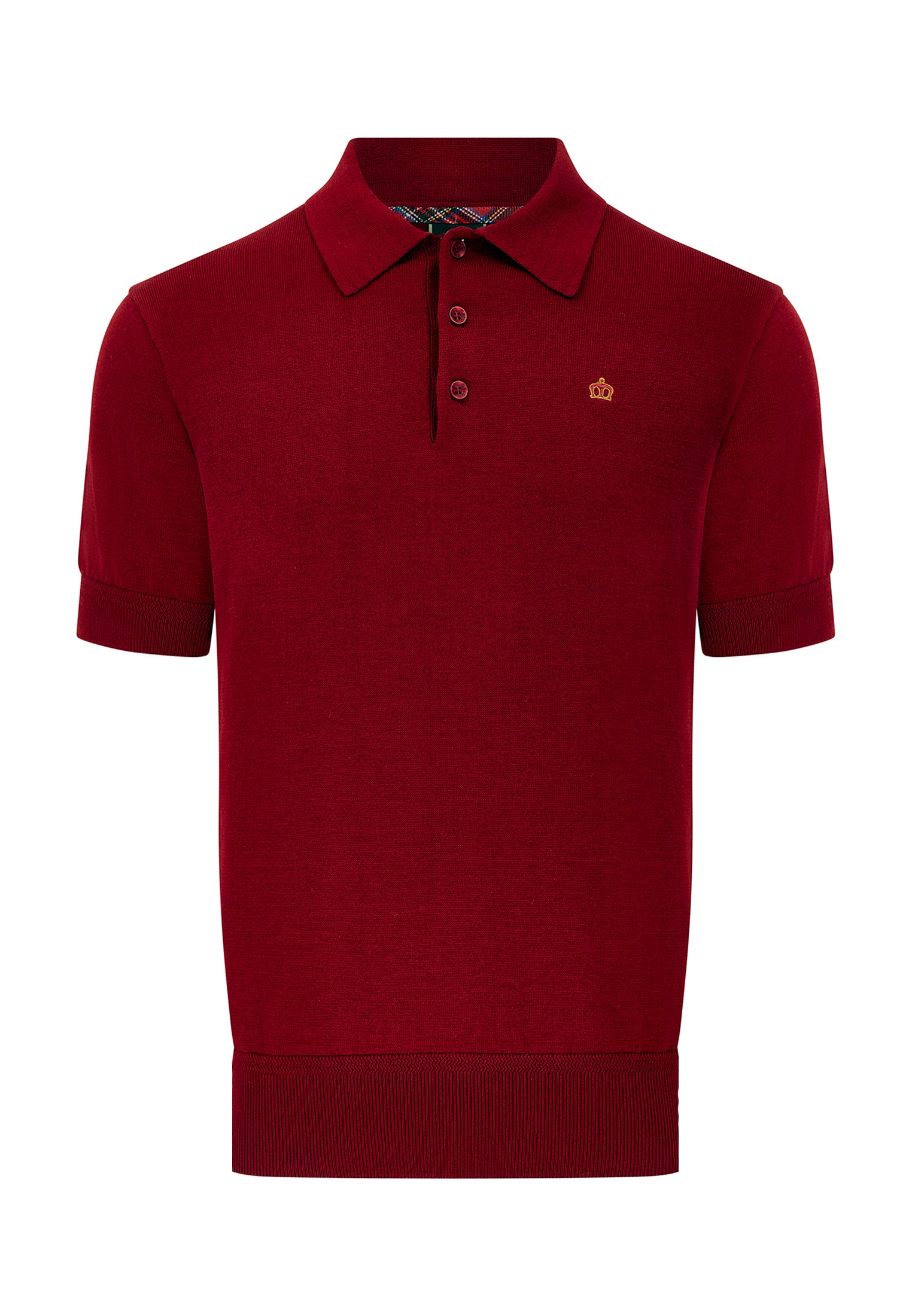 Archie Mercerised Cotton Knit Polo - Image 6