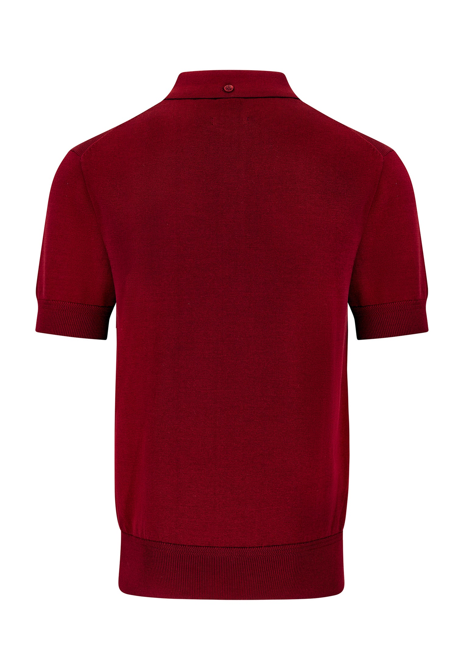 Archie Mercerised Cotton Knit Polo - Image 7