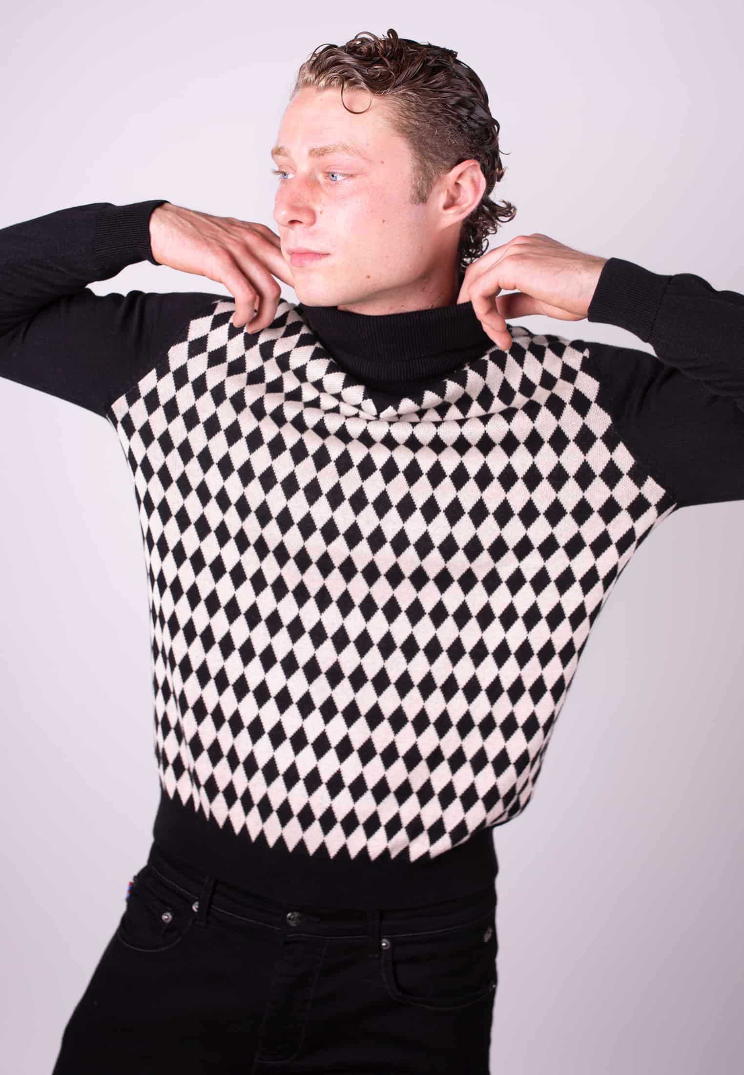 Malvern Roll Neck Jumper - Image 4