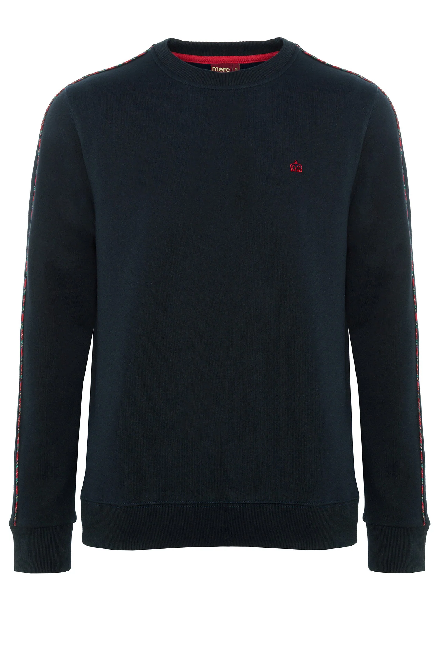 Norbury Tartan Piping Sweatshirt - Image 5
