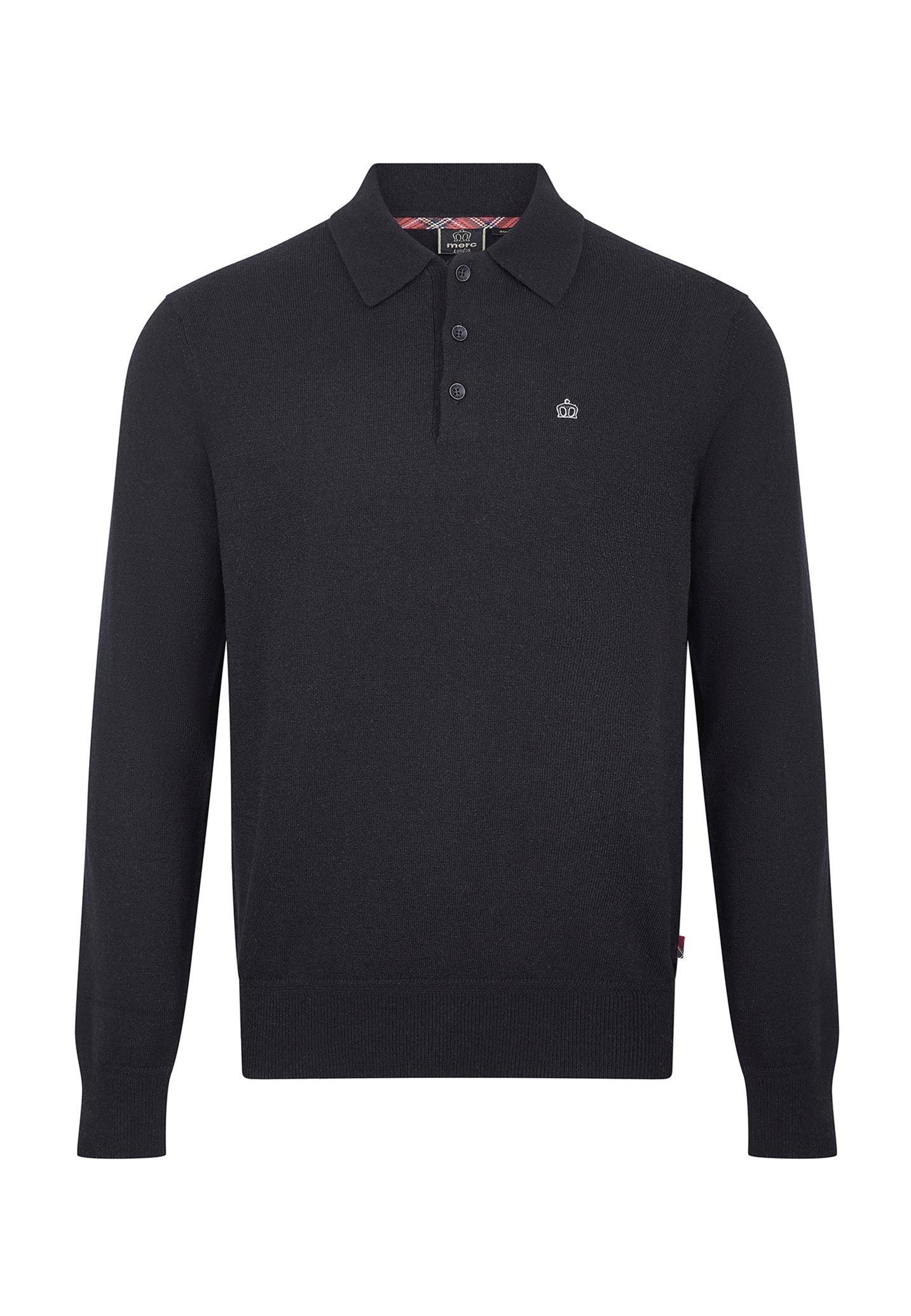 Spey Merino Wool Blend Knit Polo - Image 10