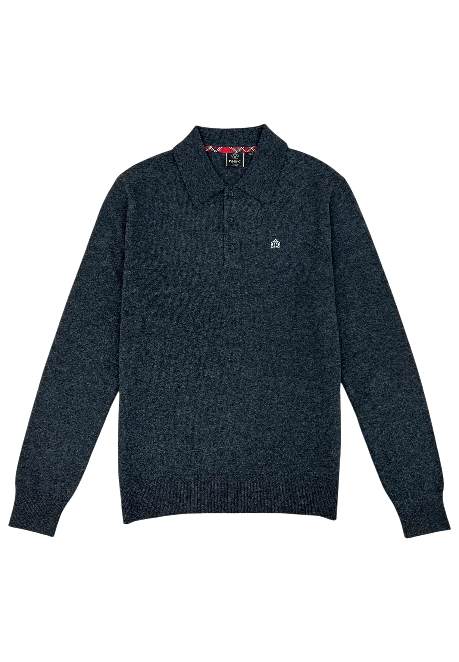 Spey Merino Wool Blend Knit Polo - Image 3
