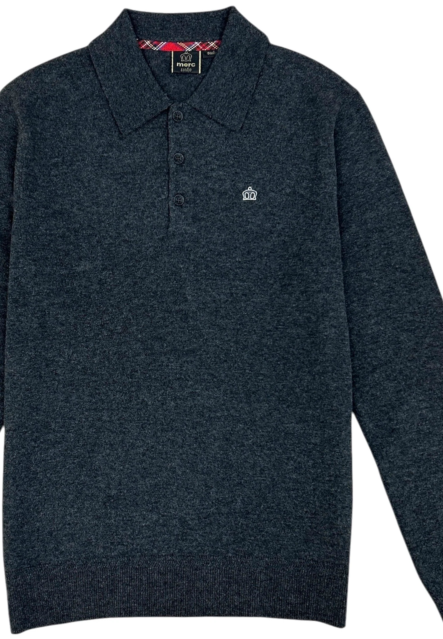 Spey Merino Wool Blend Knit Polo - Image 4