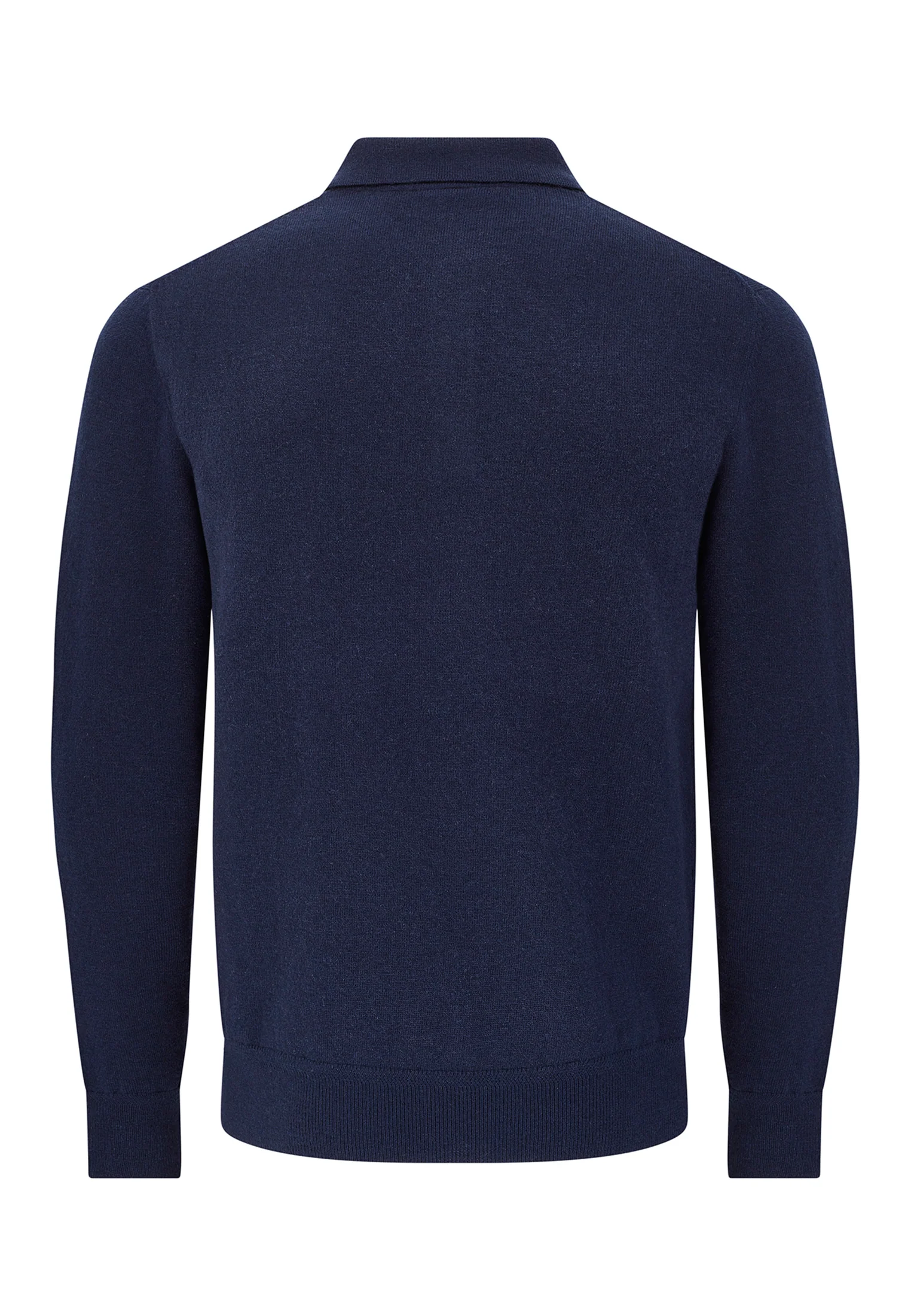 Spey Merino Wool Blend Knit Polo - Image 6
